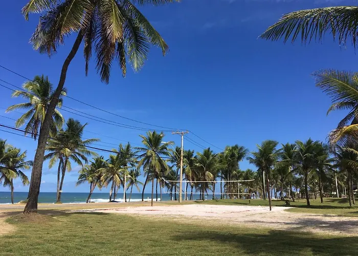 Chalé em frente à Praia